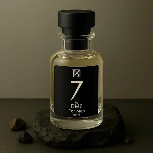 Black perfume bottle – BM 7 long lasting perfume 50ml