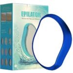 Portable women’s epilator – blue color, standard size