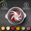 Electric grinder for meat and vegetables – compact kitchen tool