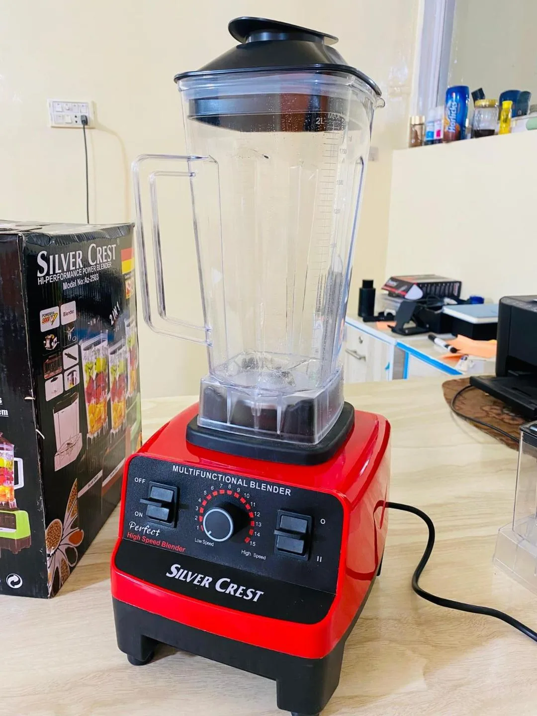 Silver Crest heavy duty blender – 2L jar and 700ml chopper