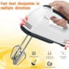 Handheld egg beater – durable and lightweight kitchen gadget