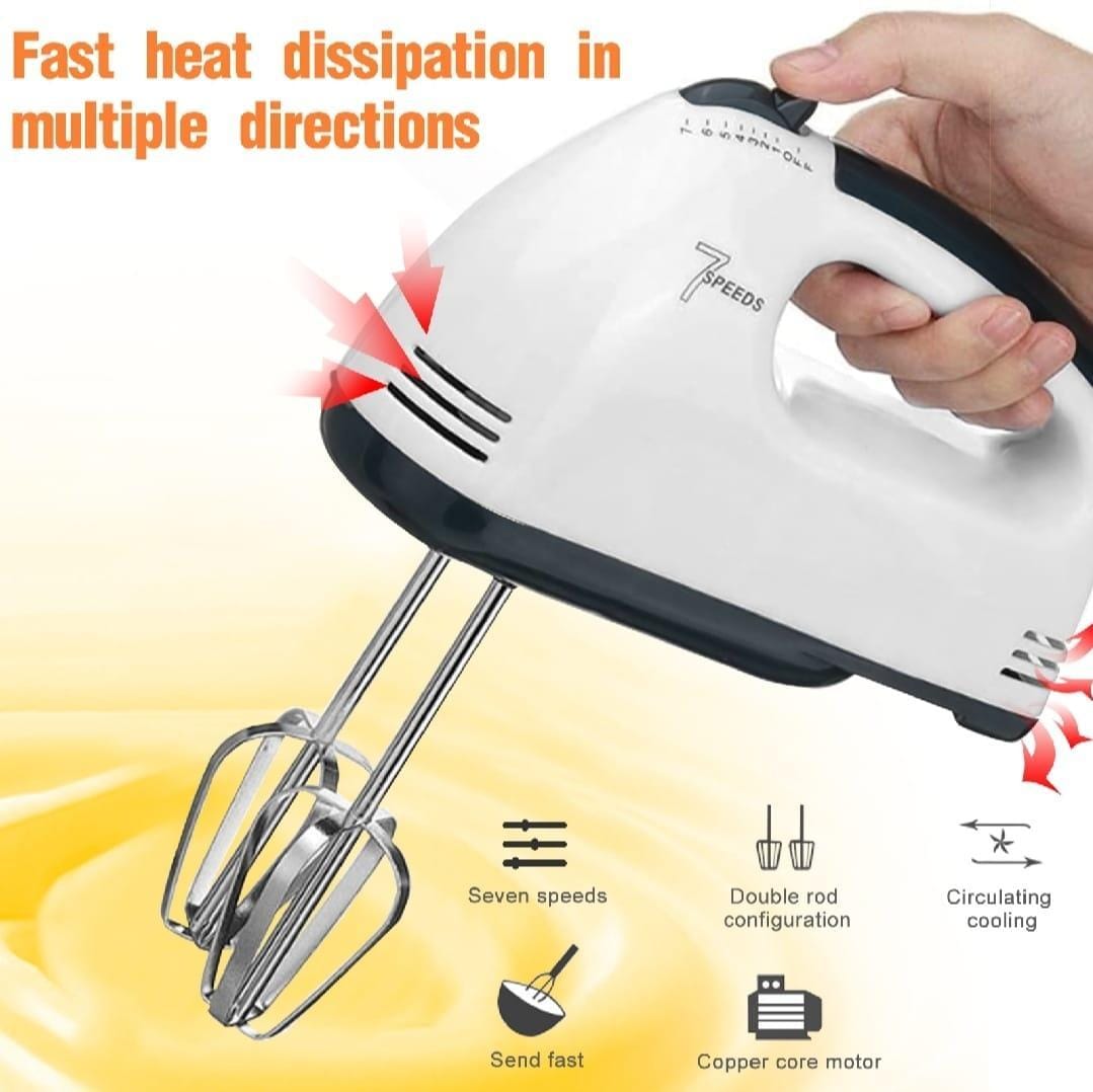 Handheld egg beater – durable and lightweight kitchen gadget