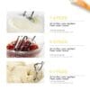 Handheld egg beater – durable and lightweight kitchen gadget features