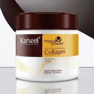 Hair collagen treatment mask – 500ml white cream