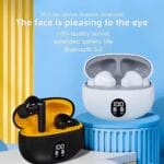 TWS in-ear gaming earbuds with LED display case – multicolor