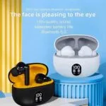 TWS in-ear gaming earbuds with LED display case – multicolor