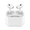 AirPods Pro 2 style earbuds in charging case