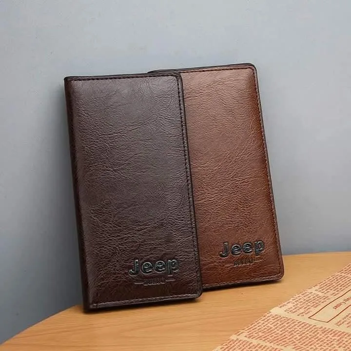 light and Dark brown leather wallet – classic men’s wallet