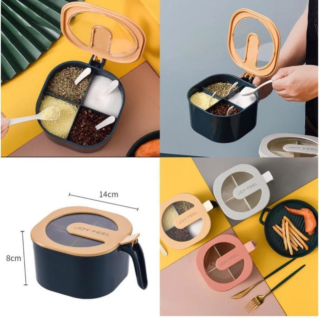 Plastic spice container – multipurpose storage for condiments