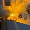 USB-powered acrylic ripple night lamp