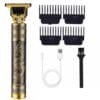 Stainless steel blade trimmer – men’s grooming tool