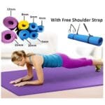 Multicolor yoga mat – flexible and durable non-woven material