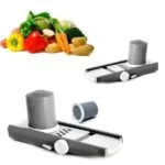 Kitchen master vegetable cutter – compact grey design