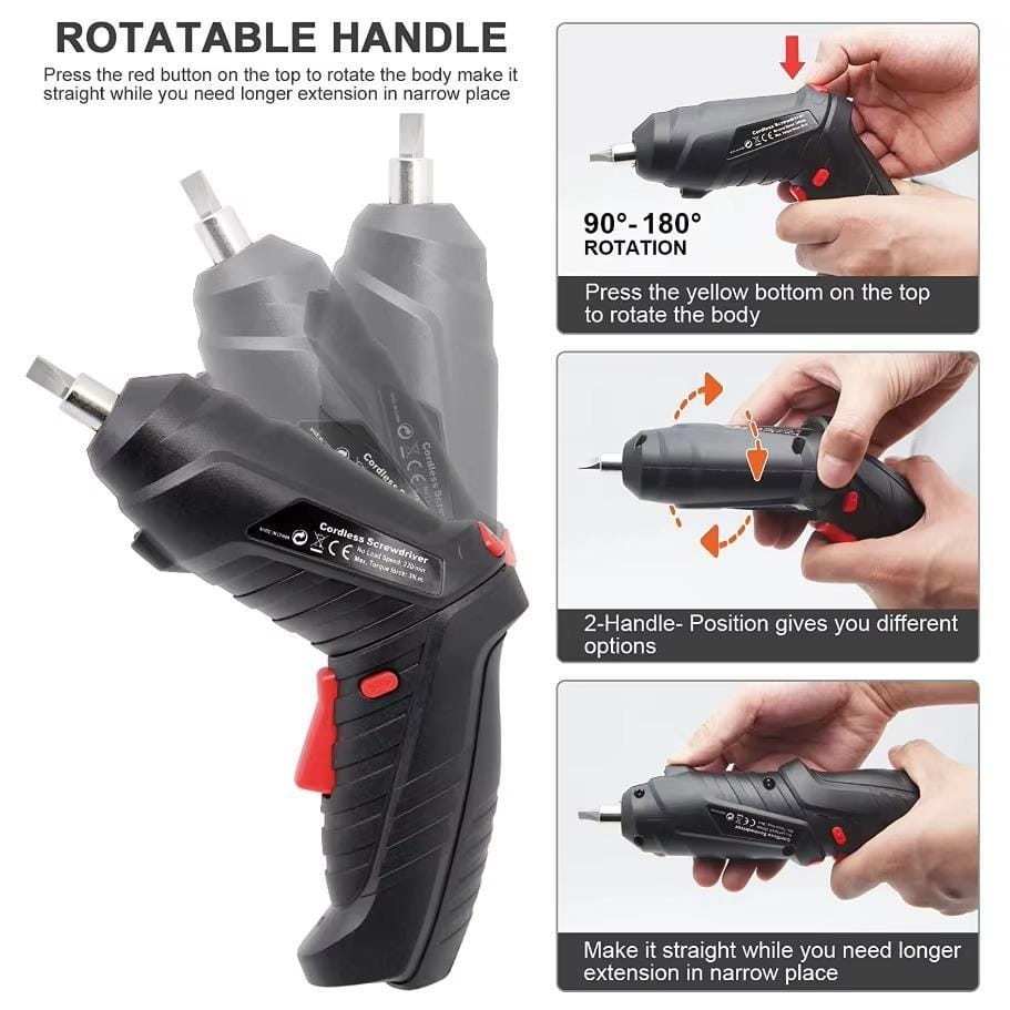 Durable vanadium steel screwdriver set for DIY projects