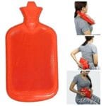 Hot water bottle – durable rubber heating pad