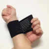 Sweat-absorbing gym wristbands for training
