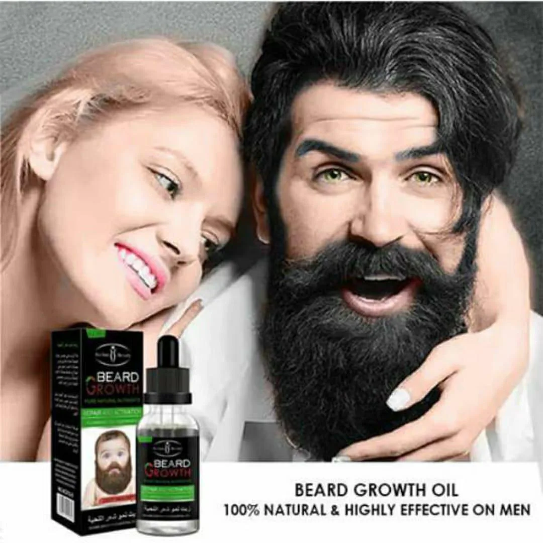 Beard oil bottle – 30ml grooming essential for all hair types