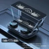 Portable earbuds with charging case 1850 mAh