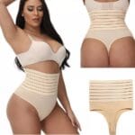 Women’s panty shaper thermal tights in skin color