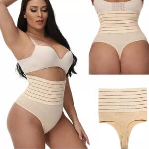Women’s panty shaper thermal tights in skin color