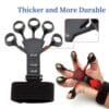Durable silicone finger gripper – free size design