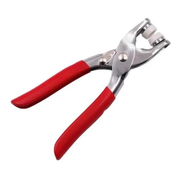 Tailoring tool with buttons included – red finish