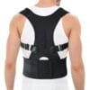 Lightweight back support belt for daily posture alignment