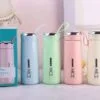 400ml insulated water bottle – stainless steel, blue color