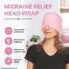 Cotton headache relief patch – multicolor design