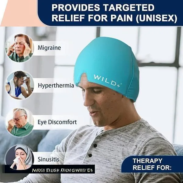 Easy-to-use headache relief patch for pain management