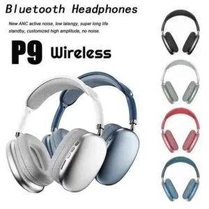 P9 wireless headphones – Bluetooth 5.3 with foldable design