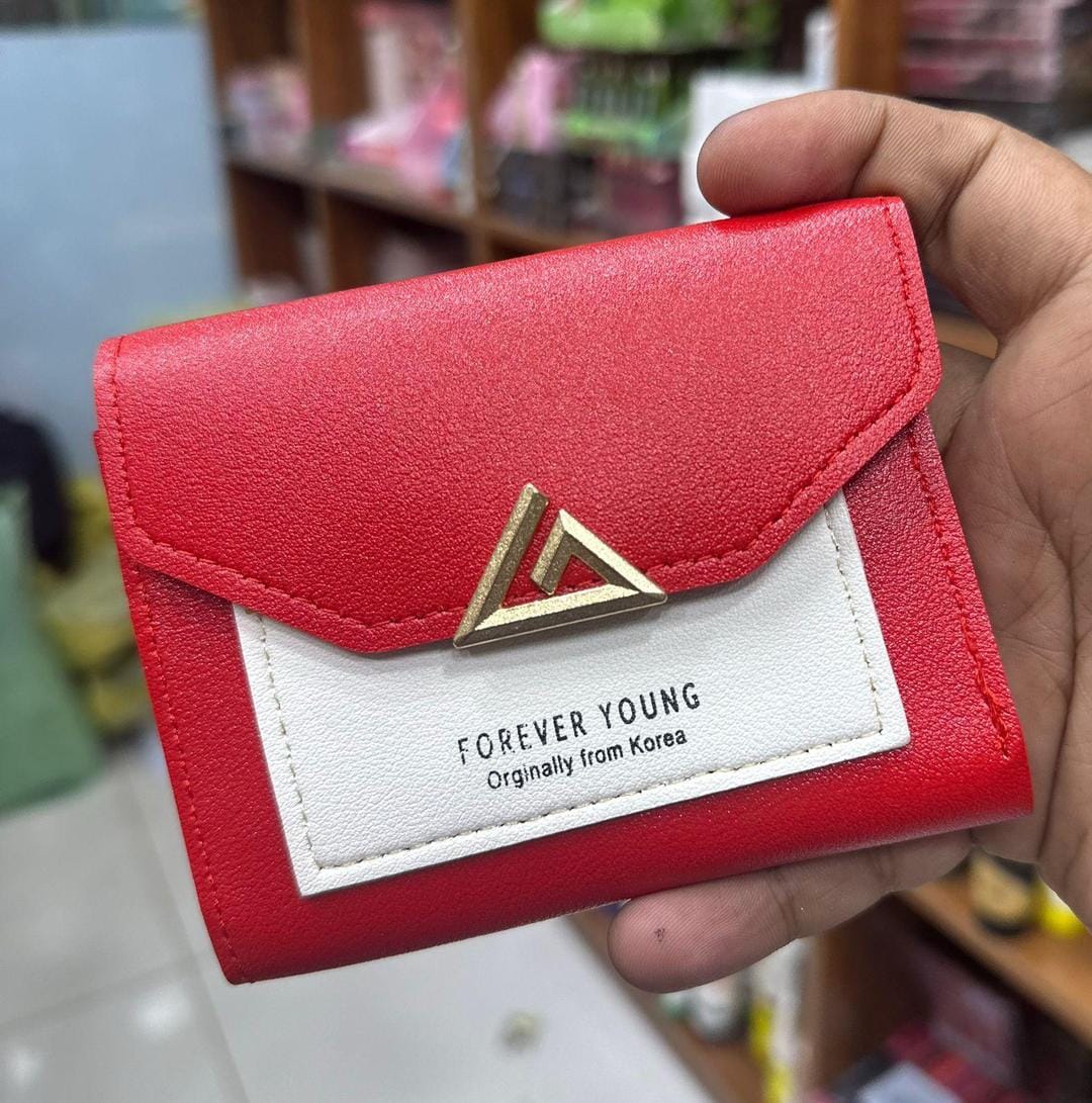 red leather wallets