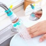 360° rotating tap fan faucet attachment – multicolor kitchen accessory