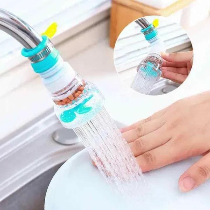 360° rotating tap fan faucet attachment – multicolor kitchen accessory