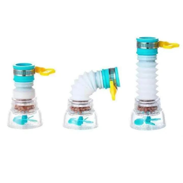 Faucet extender with fan-shaped water flow – ABS plastic