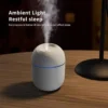 Portable white air humidifier – compact design for home use