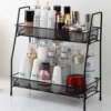 Durable storage stands – black finish