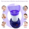 Compact ABS plastic facial steamer – wellness device