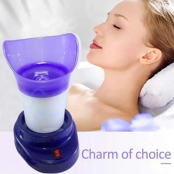 Home use facial steamer with humidifier function