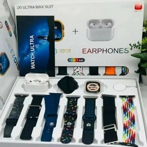 I20 Ultra Smart Watch with AirPods Pro 2 – Bluetooth 5.3