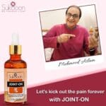 Joint pain relief oil – 30mL brown bottle