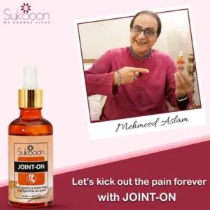 Joint pain relief oil – 30mL brown bottle