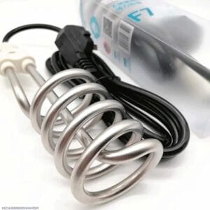 Stainless steel immersion water heating rod – 2000W portable design