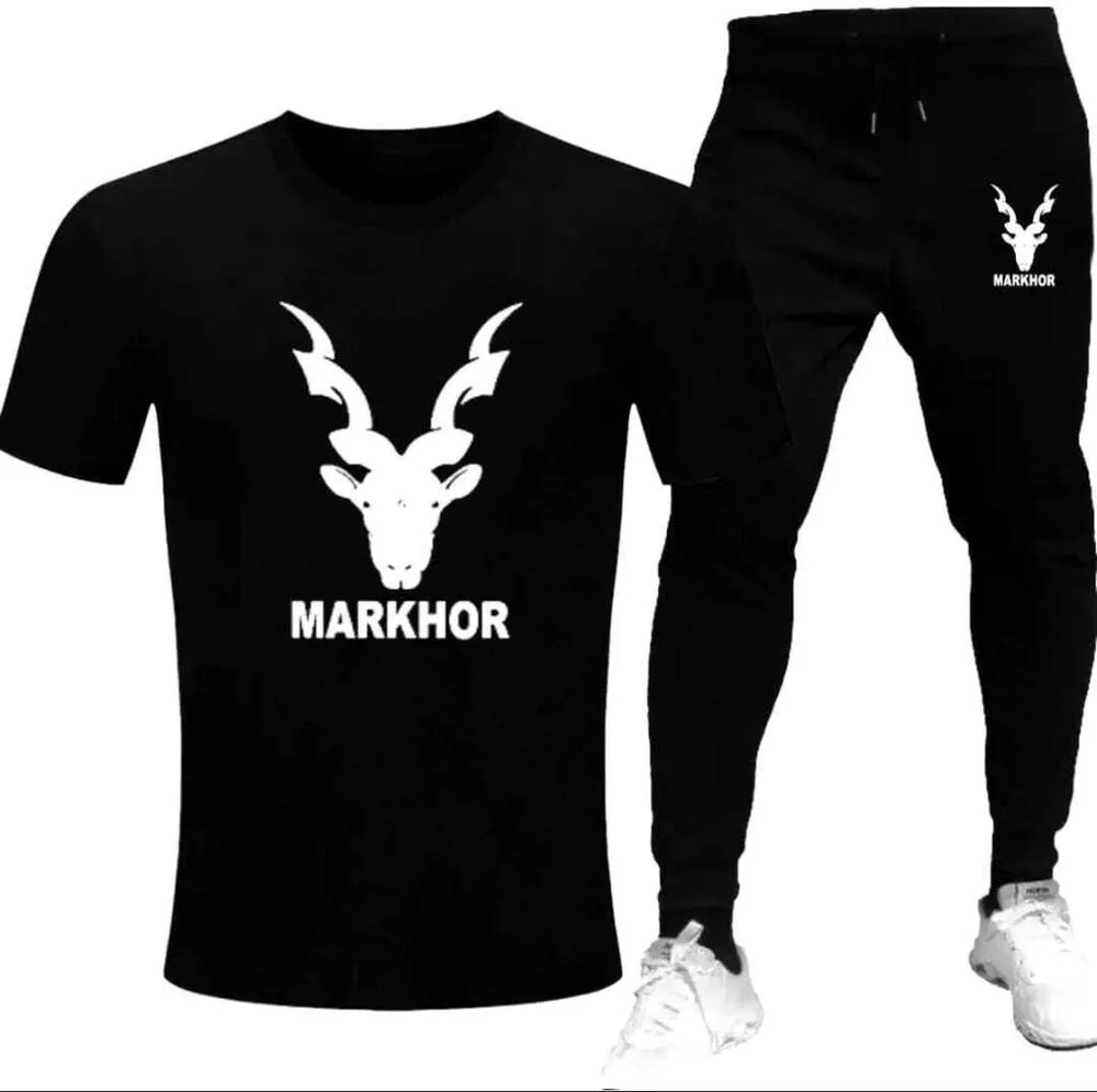 Men’s cotton graphic sublimation track suit – black set front