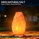 Mini salt decoration LED lamp – off-white glow