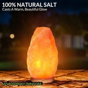 Mini salt decoration LED lamp – off-white glow