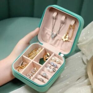 Fashion 17 Sealed moisture proof jewelry storage box front view