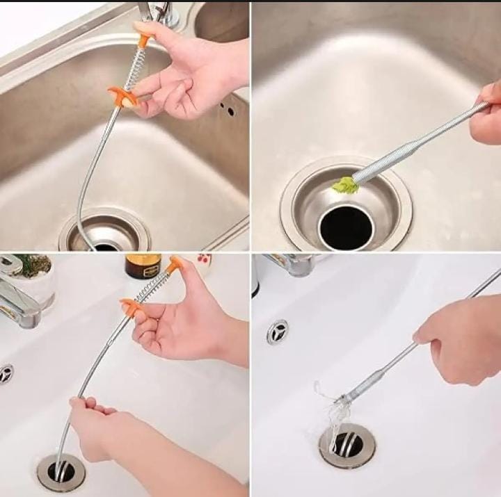 Hair and debris remover stainless steel wire