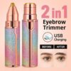 Set of 10 eyebrow and facial trimmers – salon or personal use