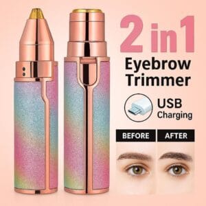 Set of 10 eyebrow and facial trimmers – salon or personal use